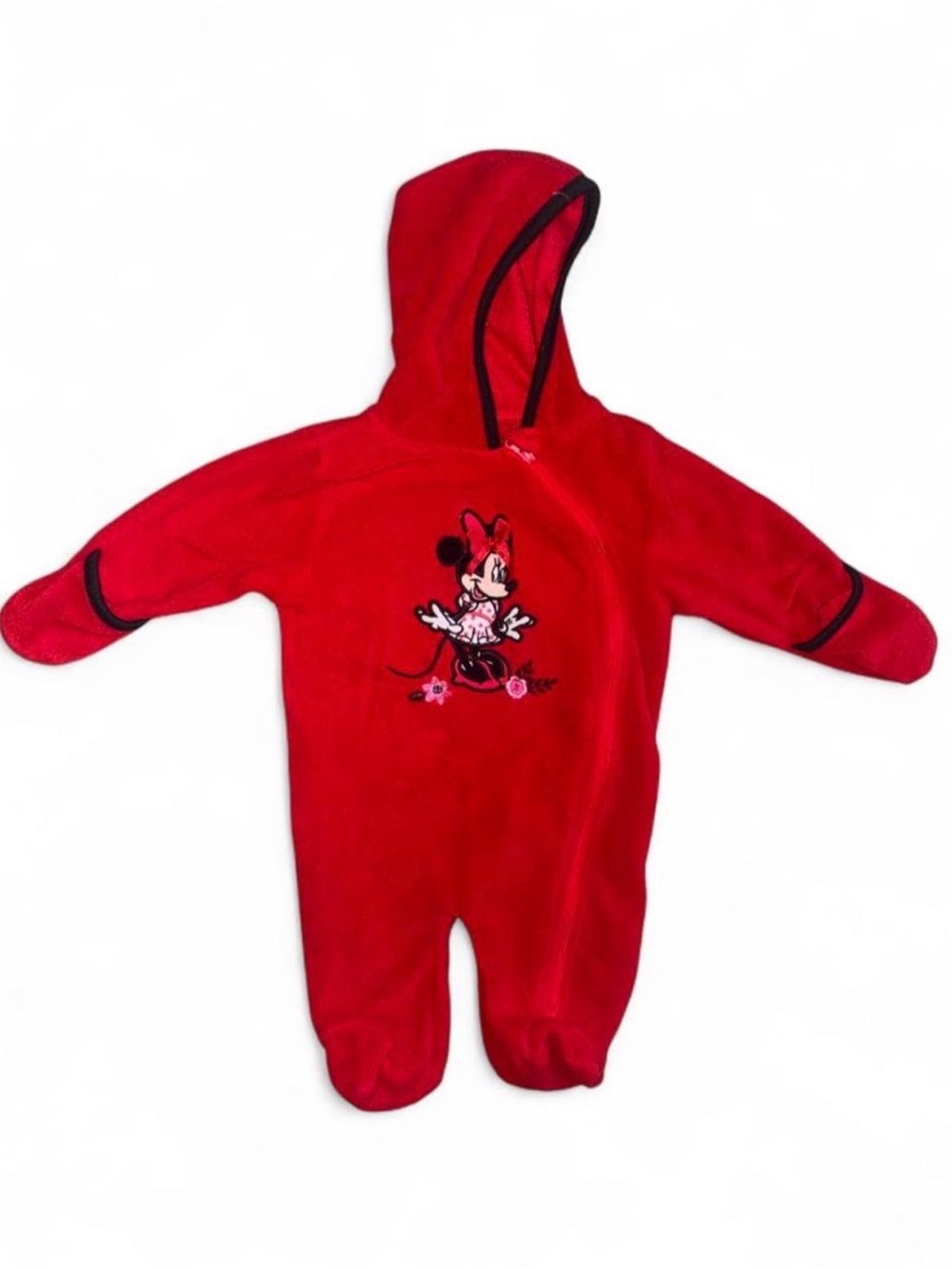 Disney Baby Minnie Mouse Fleece Hoodie Coverall 0-3 months